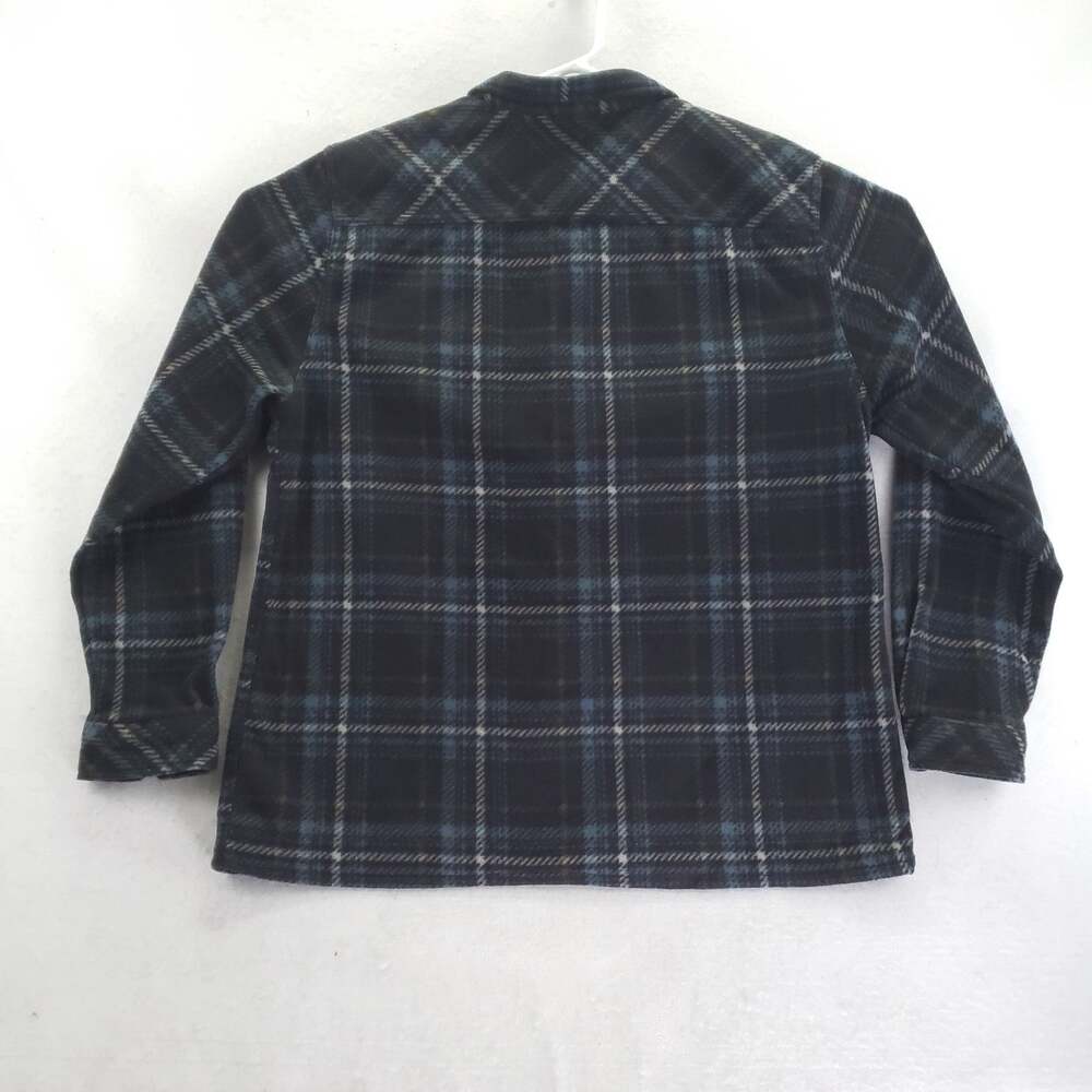 O'Neill Shirt Mens 2XL Black Plaid Fleece Long Sleeve Snap Button-Up Casual - Picture 3 of 11